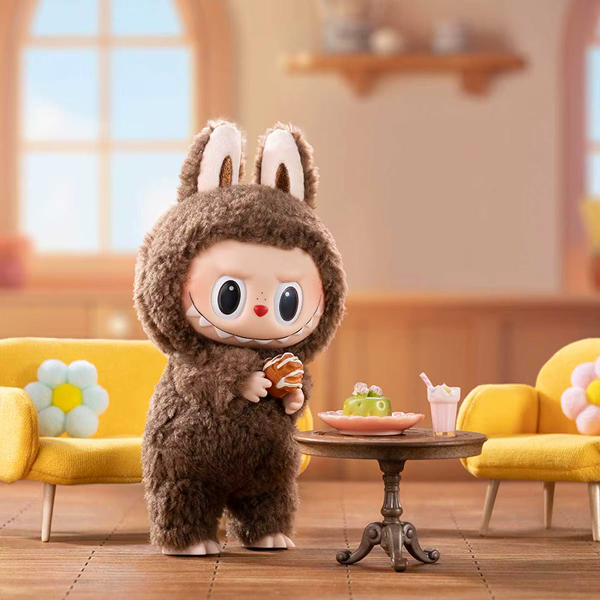 Les Monstres Macaron Édition Secrète Cacao Châtaigne (Rareté 1/72)