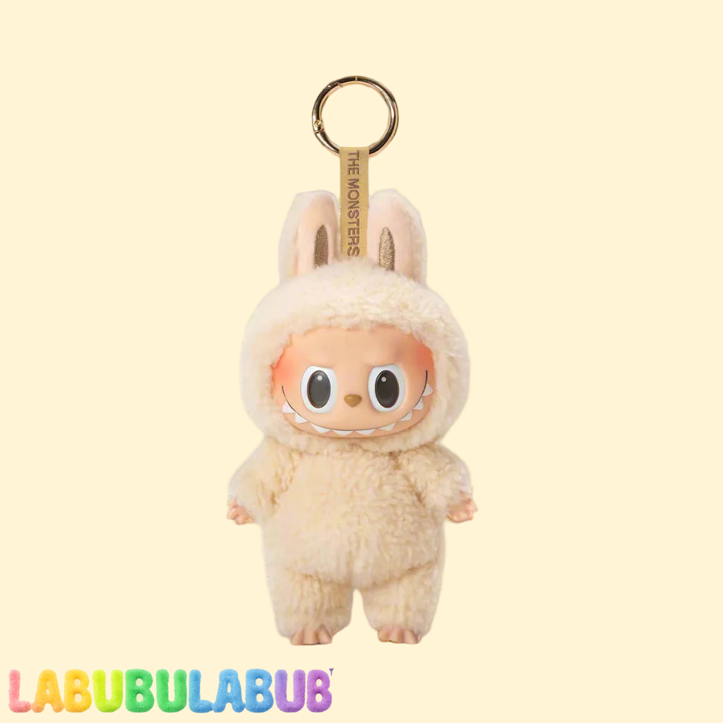 Pendentif en peluche vinyle au lait de soja Monster Exciting Macaron